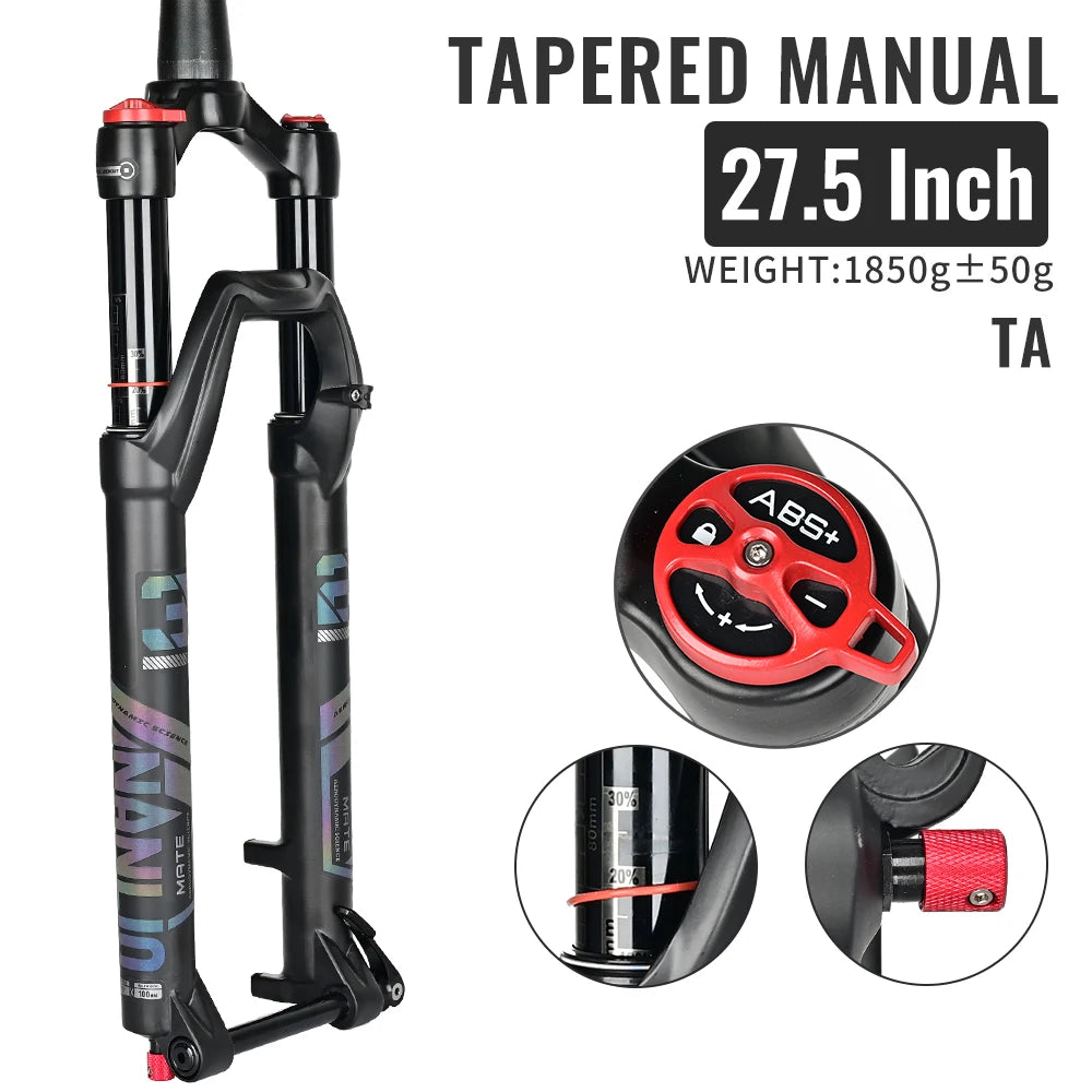NANLIO X7 MTB Air Suspension Fork — Up to 140mm Travel