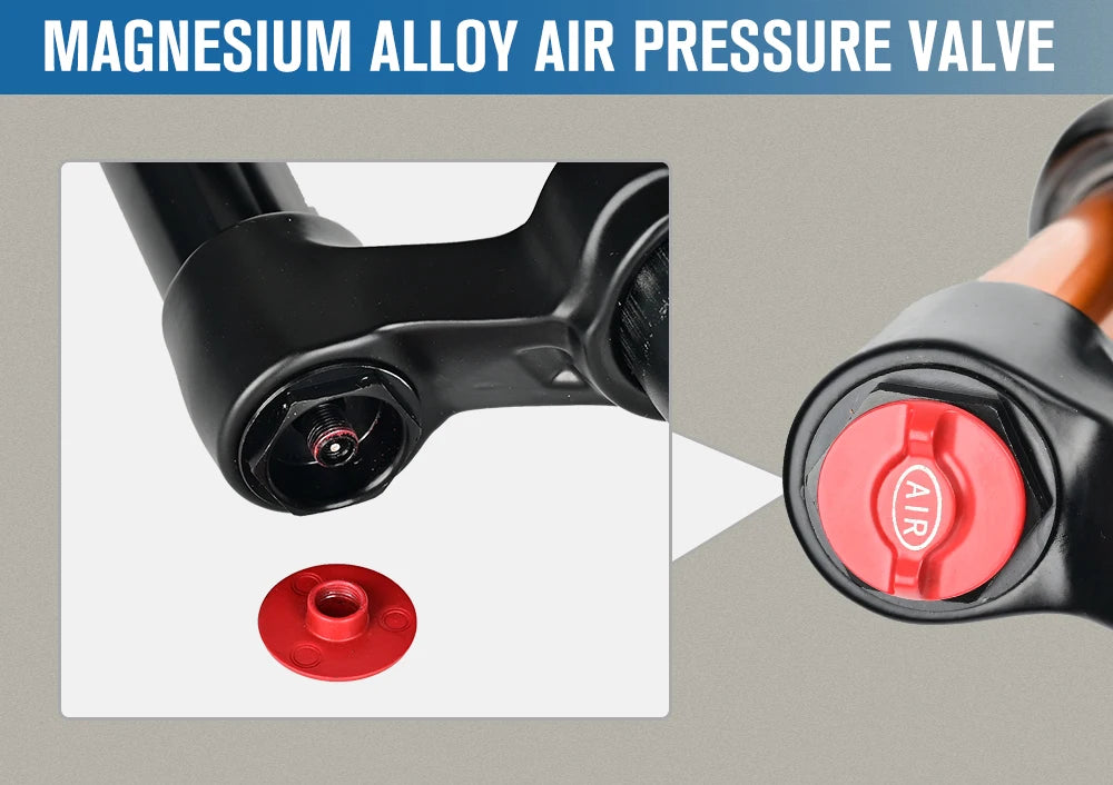 NANLIO X7 MTB Air Suspension Fork — Up to 140mm Travel