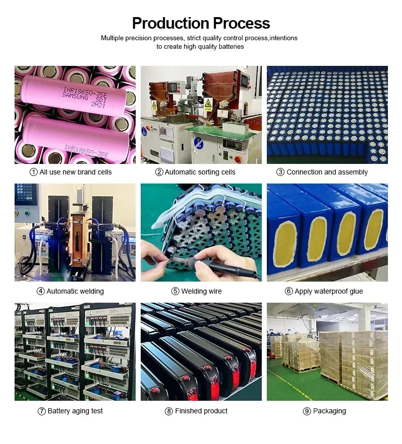 48v 52v 72v Triangle EBike battery 30ah 40ah 50ah 60ah lithium battery 2000w 3000w