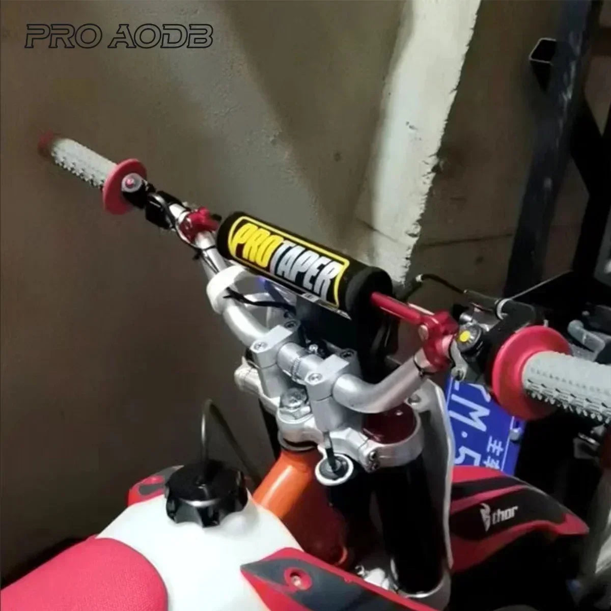 High-Quality Motorcycle Pro Taper 20CM and 25CM Round Handlebar Pad For KTM Yamaha Honda Kawasaki Suzuki CRF CR YZF YZ WR Parts