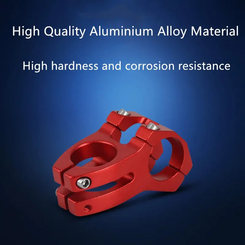 LUNJE MTB Short Handlebar Stem — 45mm, Fits 25.4mm & 31.8mm Handlebars