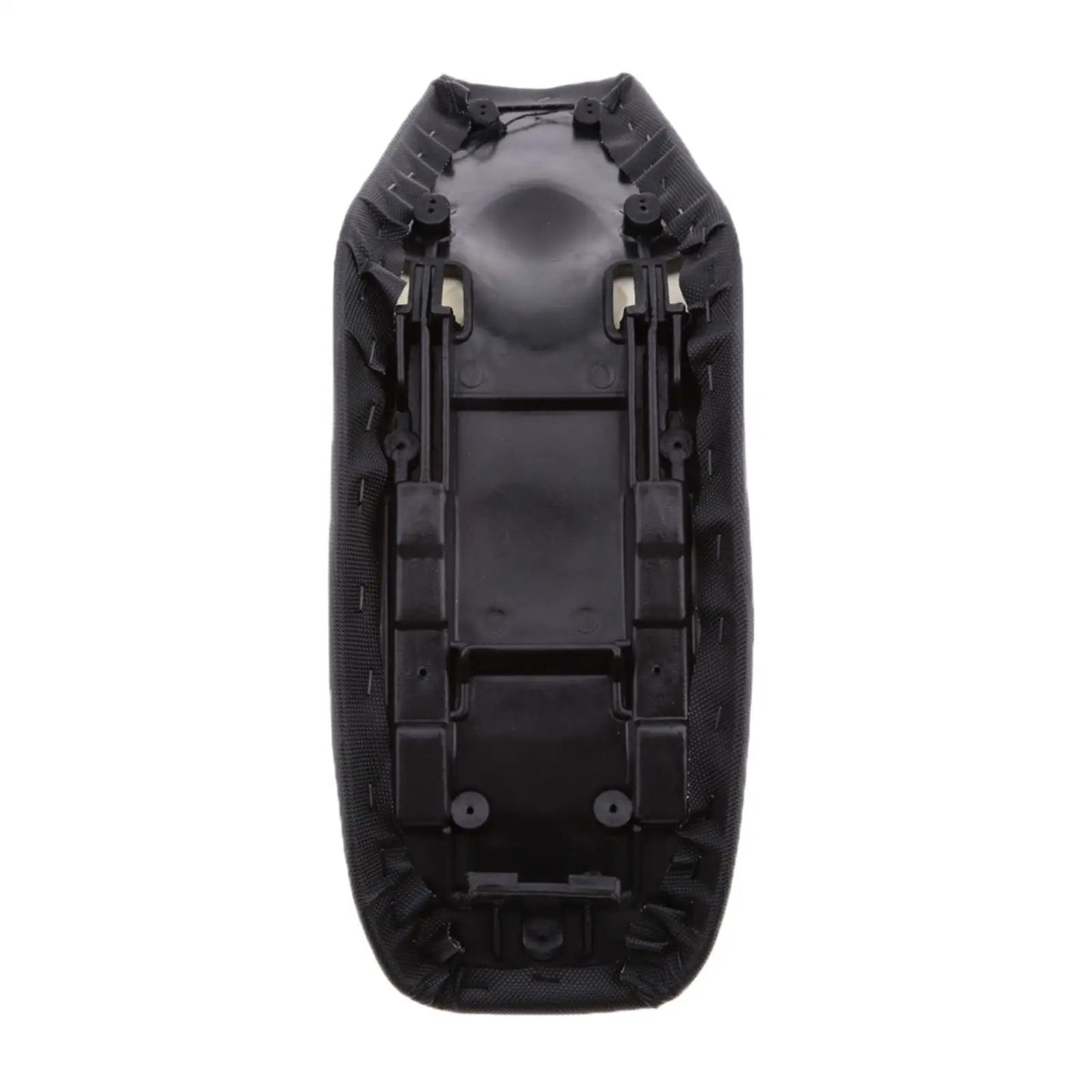 Black Flat Tall Foam Seat for 110/125/140cc Pit, Pro, Trail, and Dirt Bikes — New Assembly