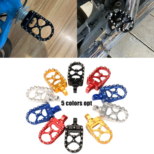 Wide Fat Motorcycle Foot Pegs