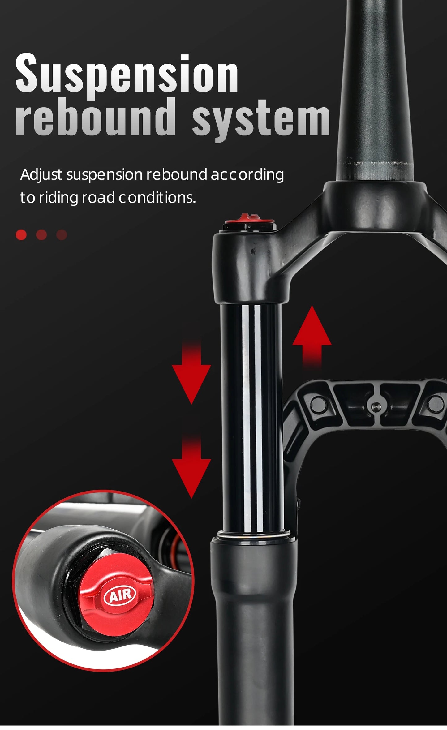 NANLIO X7 MTB Air Suspension Fork — Up to 140mm Travel