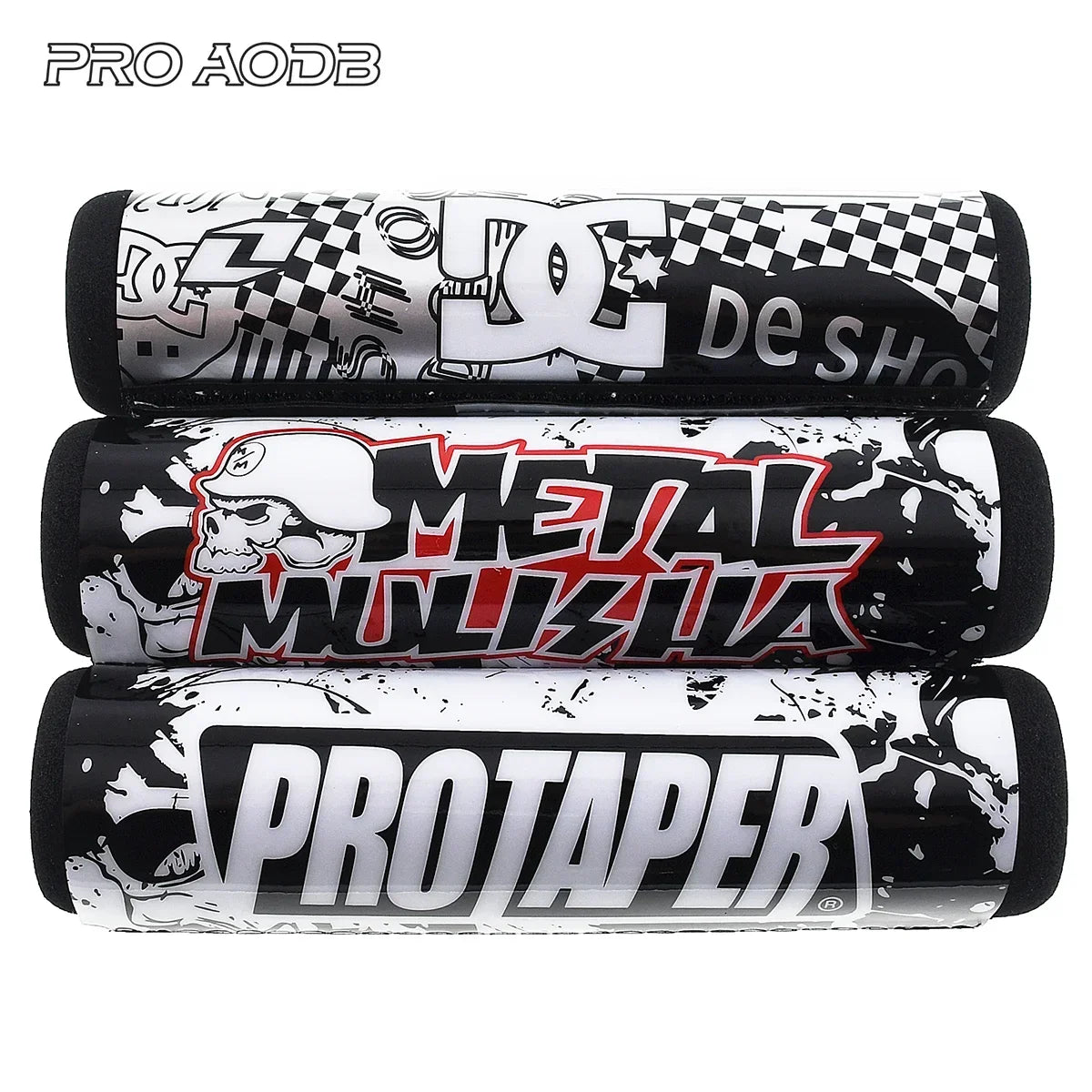 High-Quality Motorcycle Pro Taper 20CM and 25CM Round Handlebar Pad For KTM Yamaha Honda Kawasaki Suzuki CRF CR YZF YZ WR Parts