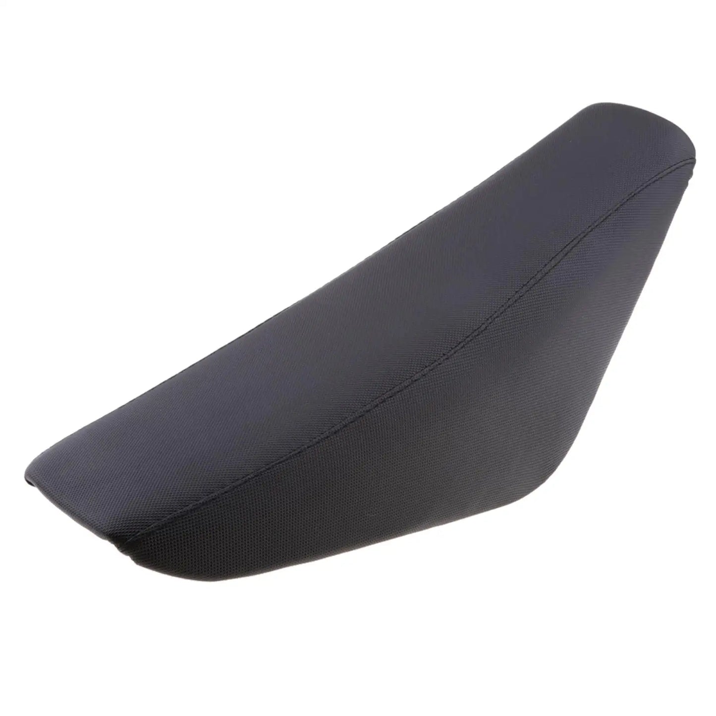 Black Flat Tall Foam Seat for 110/125/140cc Pit, Pro, Trail, and Dirt Bikes — New Assembly