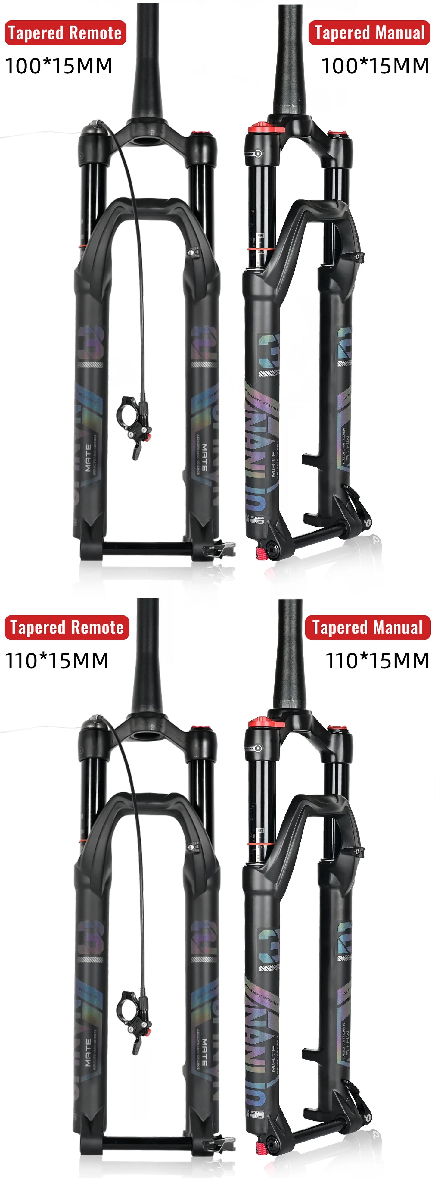 NANLIO X7 MTB Air Suspension Fork — Up to 140mm Travel