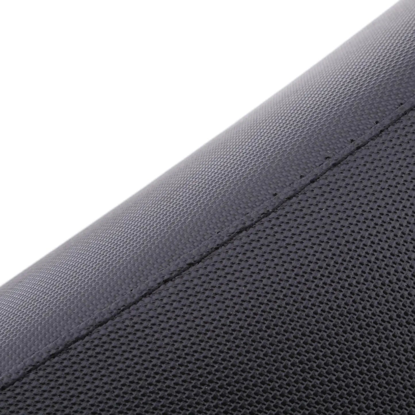 Black Flat Tall Foam Seat for 110/125/140cc Pit, Pro, Trail, and Dirt Bikes — New Assembly