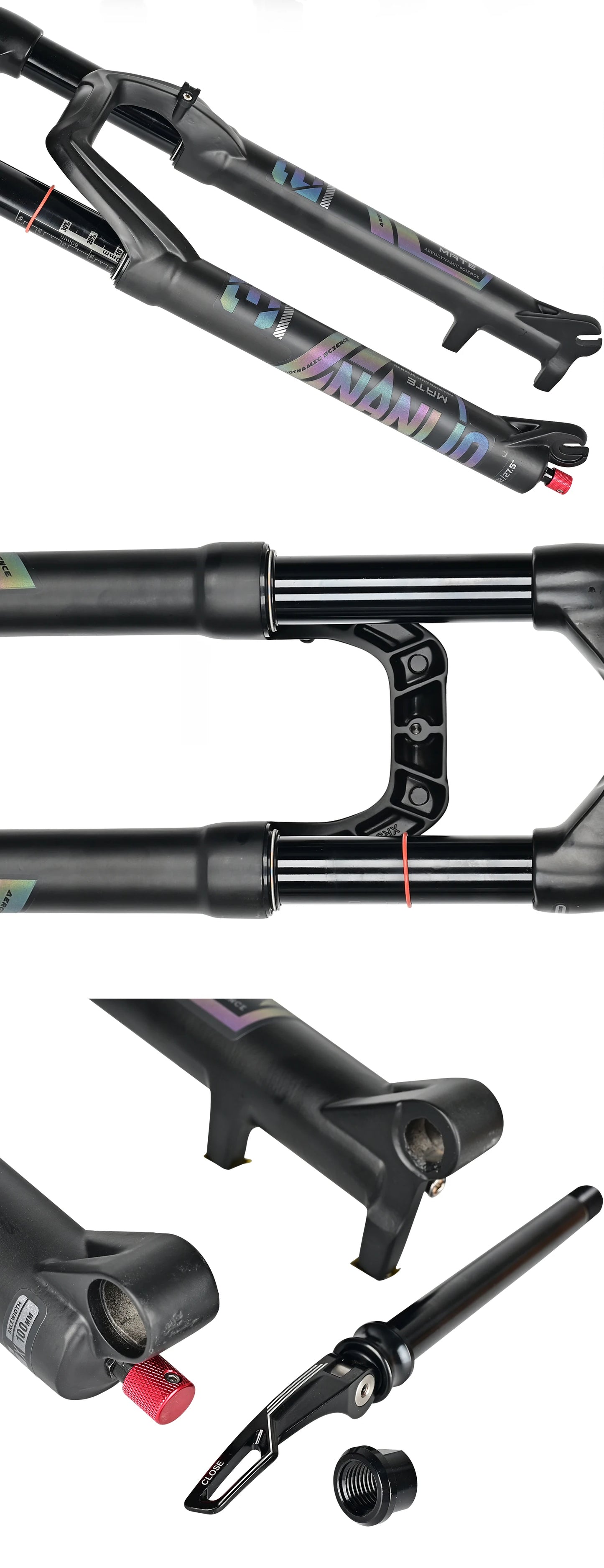 NANLIO X7 MTB Air Suspension Fork — Up to 140mm Travel