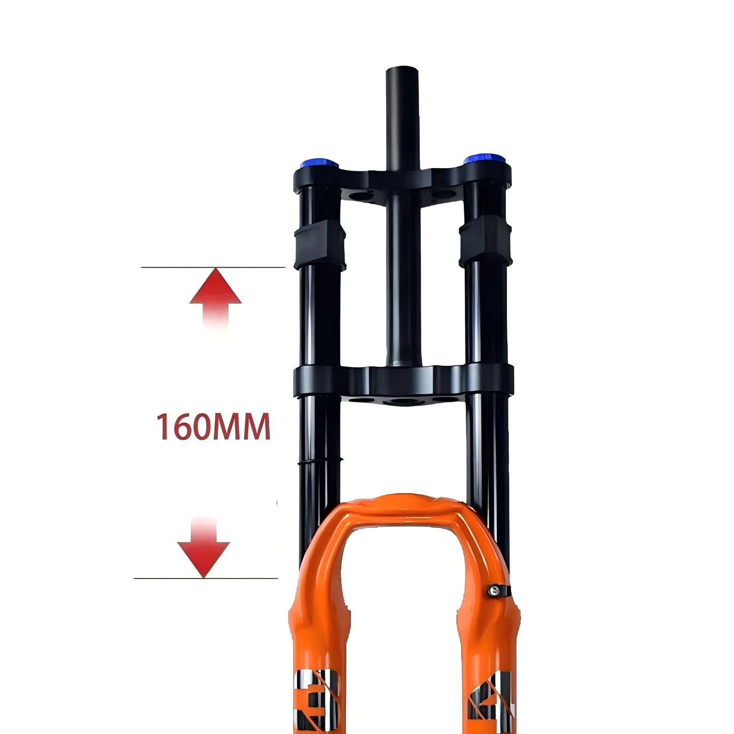 Happy Badger 34mm Dual Crown Air Fork — 160mm Travel