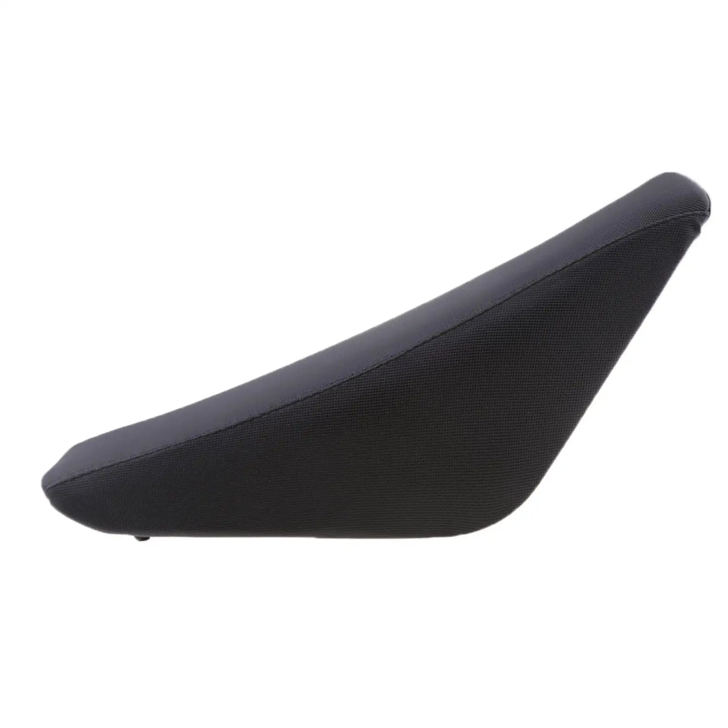 Black Flat Tall Foam Seat for 110/125/140cc Pit, Pro, Trail, and Dirt Bikes — New Assembly