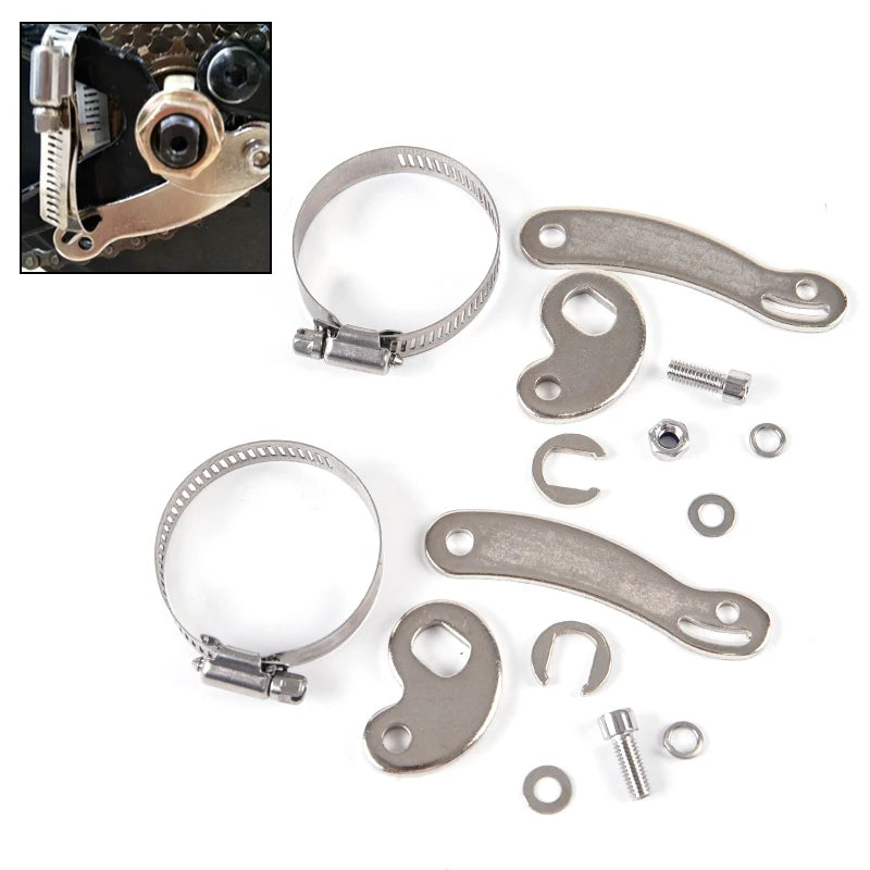 Universal E-Bike Torque Arm Set — Heavy Duty M14 for Front or Rear Use
