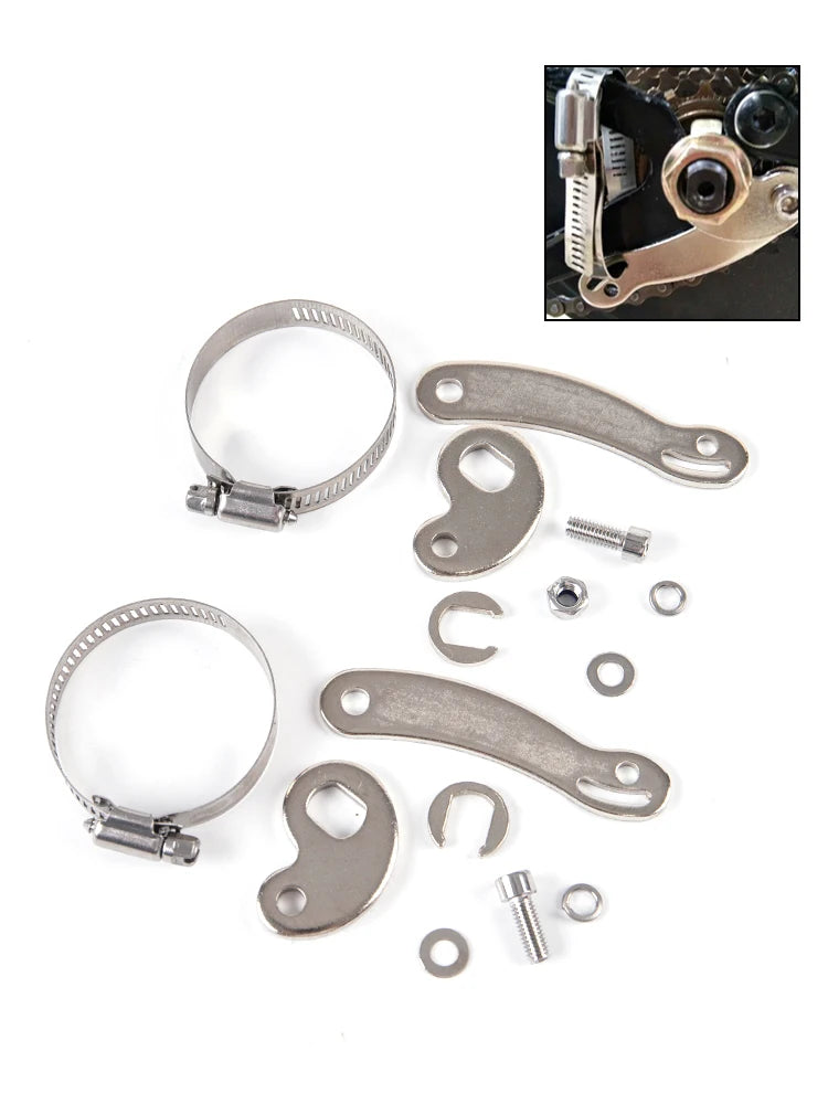 Universal E-Bike Torque Arm Set — Heavy Duty M14 for Front or Rear Use